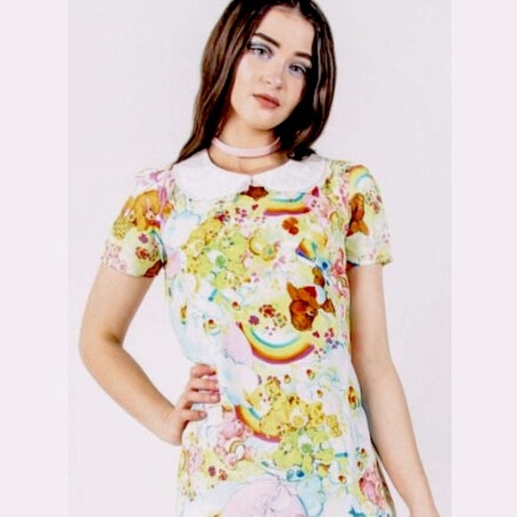 IRON FIST Care Bears Spring Fling girlie top S, M, L, NWT - Picture 11 of 11